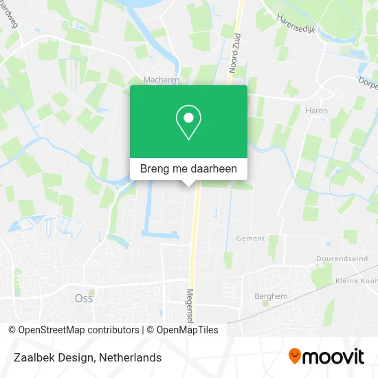 Zaalbek Design kaart