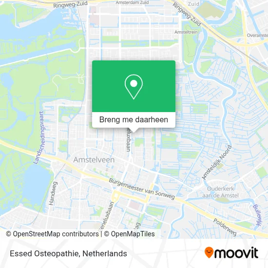 Essed Osteopathie kaart