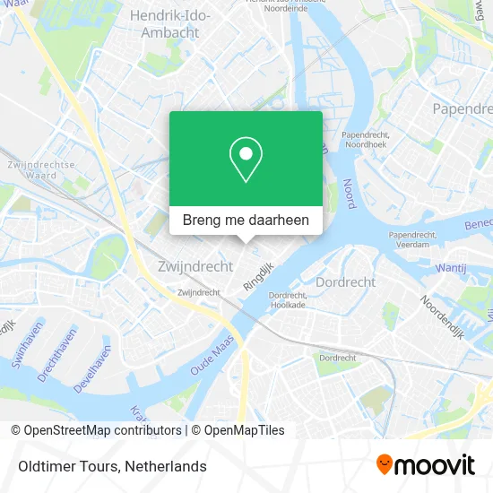 Oldtimer Tours kaart