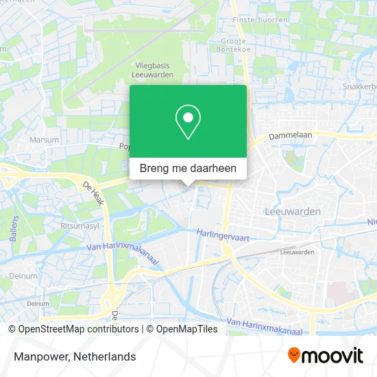 Manpower kaart