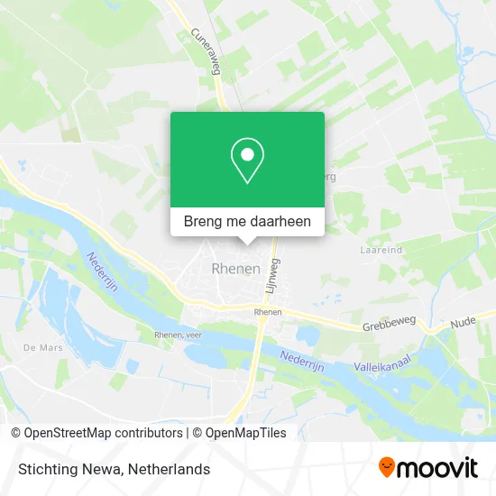 Stichting Newa kaart