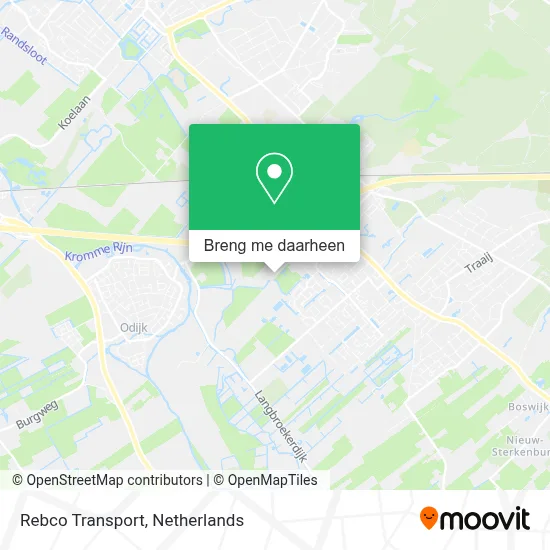 Rebco Transport kaart