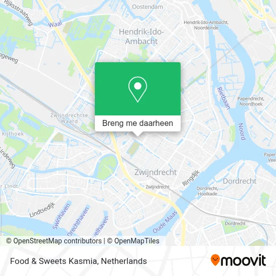 Food & Sweets Kasmia kaart