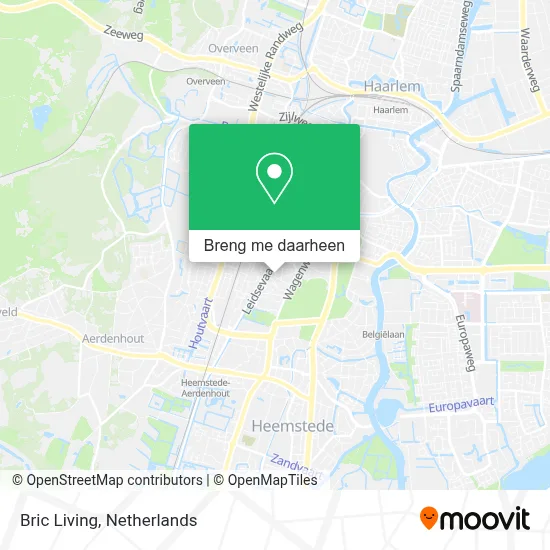 Bric Living kaart