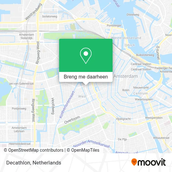 Decathlon kaart