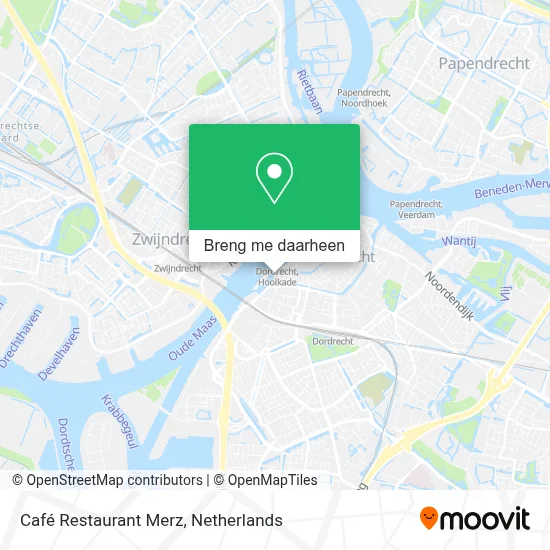 Café Restaurant Merz kaart