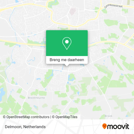 Delmoon kaart