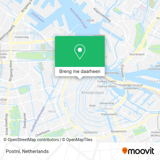 Postnl kaart