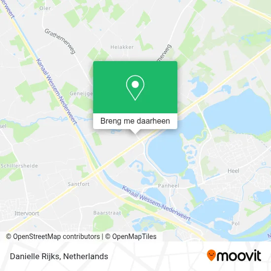 Danielle Rijks kaart