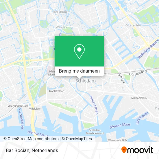 Bar Bocian kaart