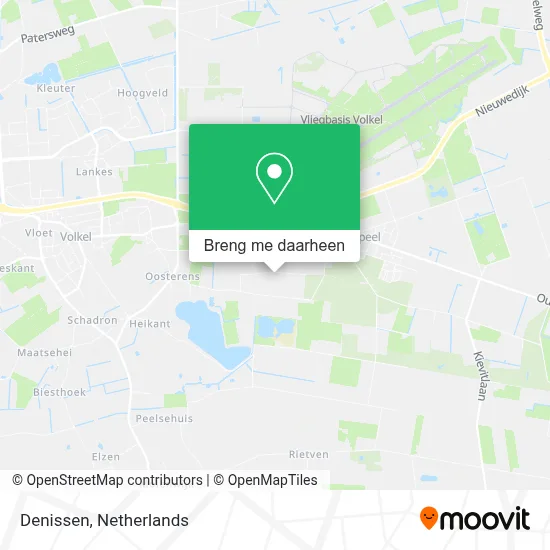 Denissen kaart