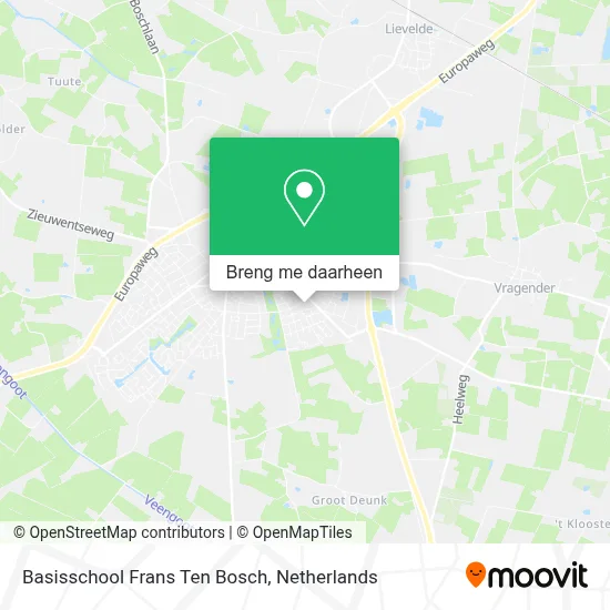 Basisschool Frans Ten Bosch kaart