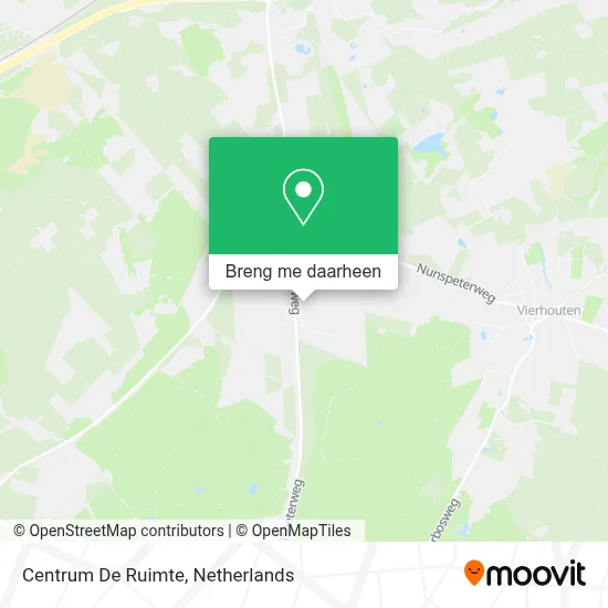 Centrum De Ruimte kaart
