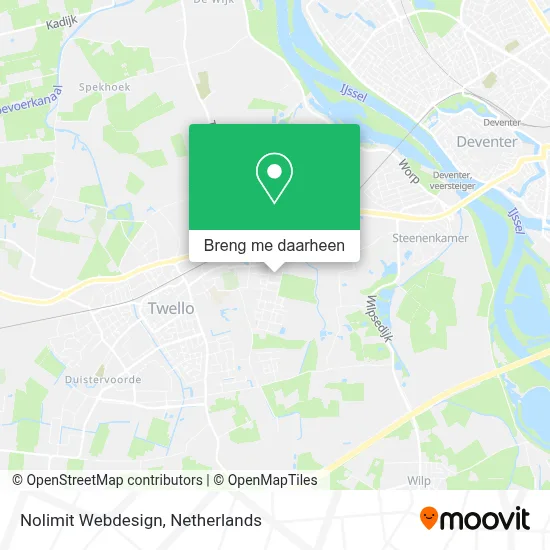 Nolimit Webdesign kaart