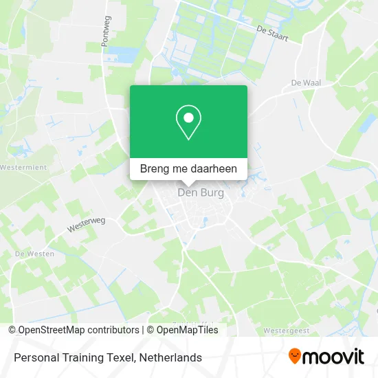Personal Training Texel kaart