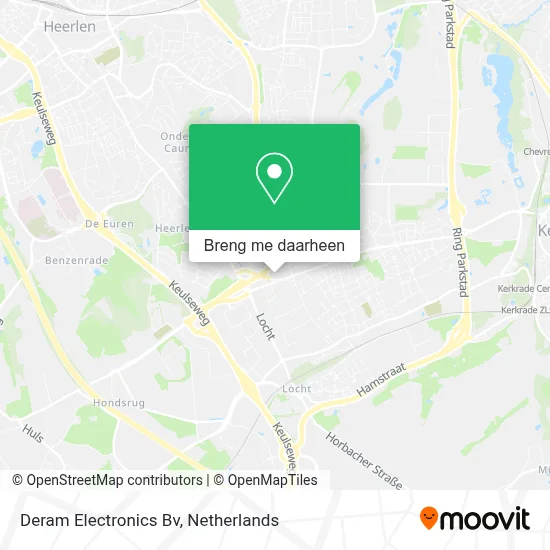 Deram Electronics Bv kaart