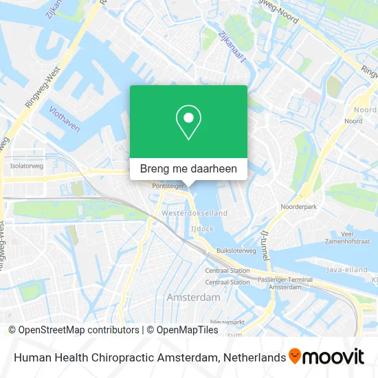 Human Health Chiropractic Amsterdam kaart