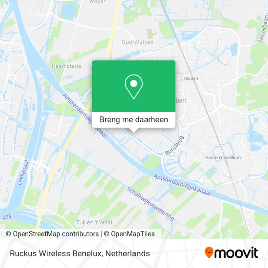 Ruckus Wireless Benelux kaart