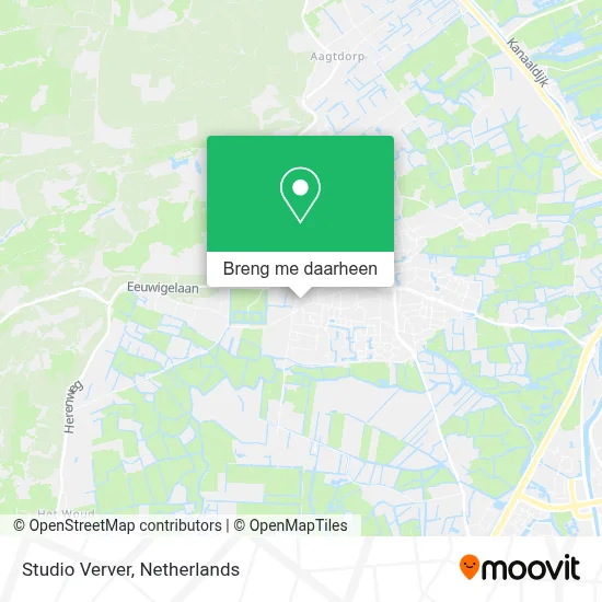 Studio Verver kaart