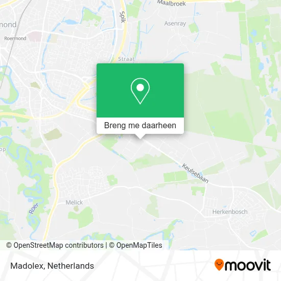 Madolex kaart