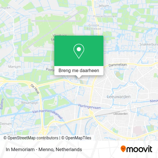 In Memoriam - Menno kaart