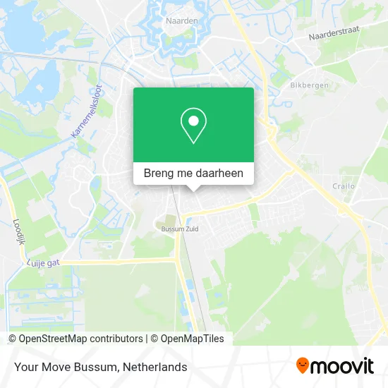 Your Move Bussum kaart