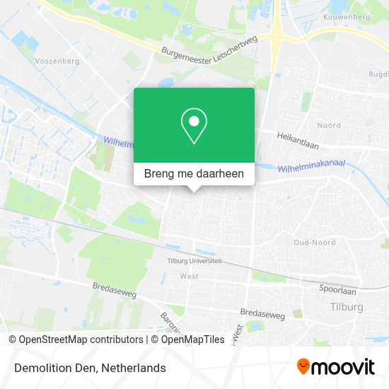 Demolition Den kaart