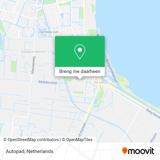 Autopad kaart