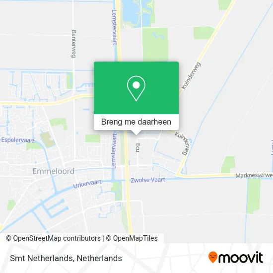 Smt Netherlands kaart