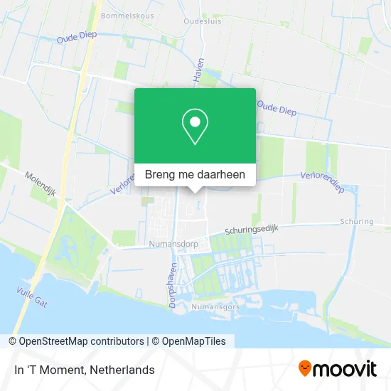 In 'T Moment kaart