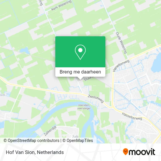 Hof Van Sion kaart