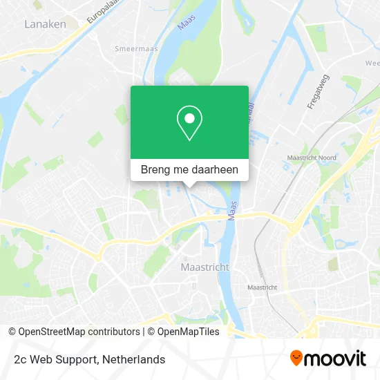 2c Web Support kaart