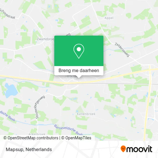 Mapsup kaart
