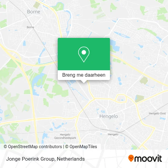 Jonge Poerink Group kaart