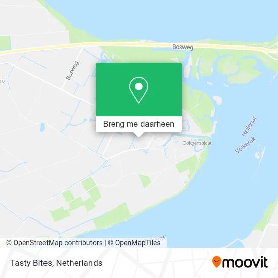 Tasty Bites kaart