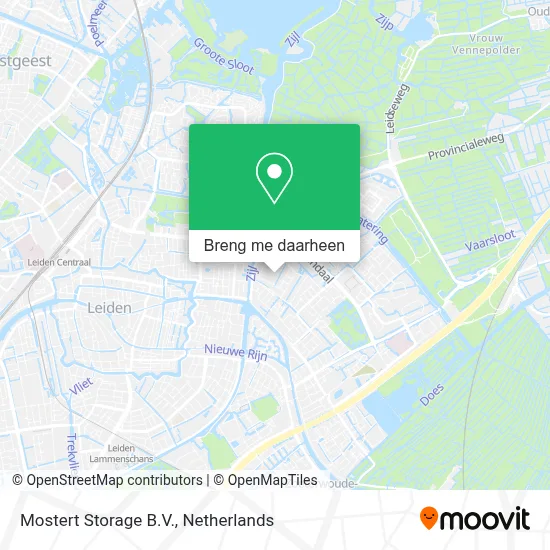 Mostert Storage B.V. kaart