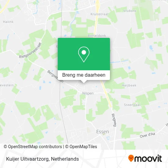 Kuijer Uitvaartzorg kaart