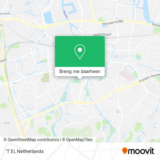'T Ei kaart