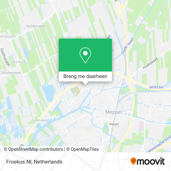 Froekus.Nl kaart