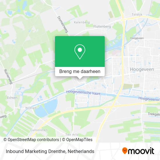 Inbound Marketing Drenthe kaart