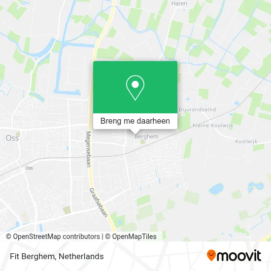 Fit Berghem kaart