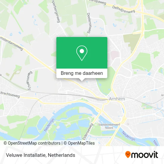 Veluwe Installatie kaart
