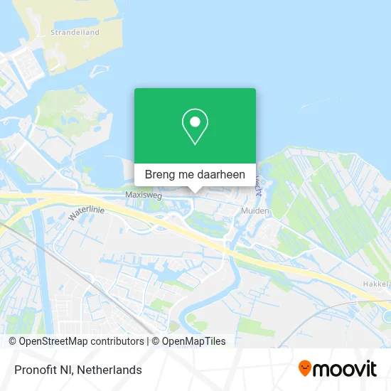 Pronofit Nl kaart