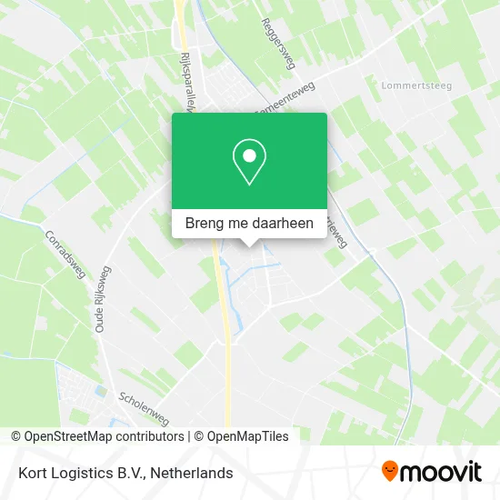 Kort Logistics B.V. kaart