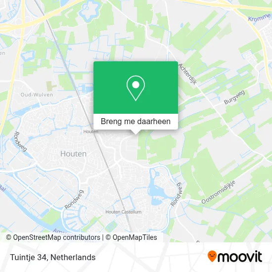 Tuintje 34 kaart