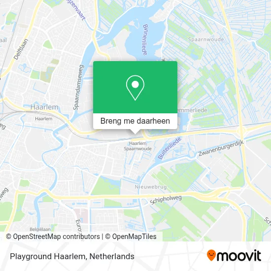 Playground Haarlem kaart