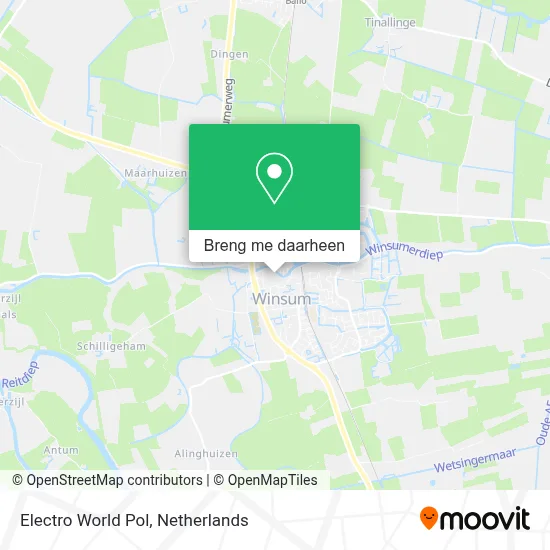 Electro World Pol kaart