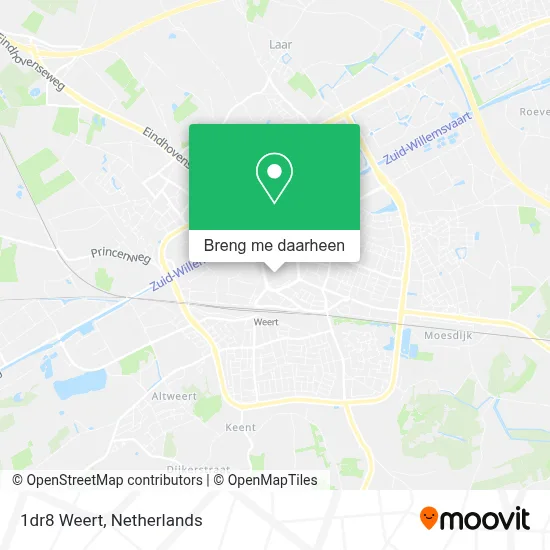 1dr8 Weert kaart