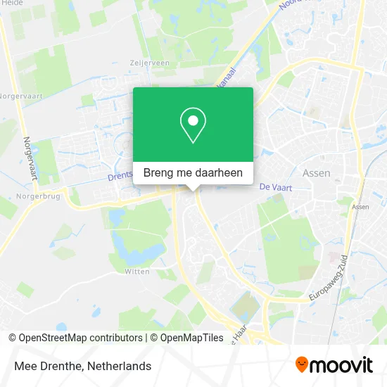 Mee Drenthe kaart