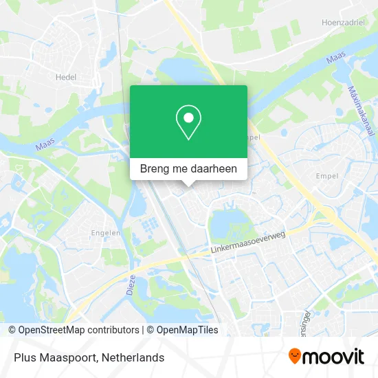 Plus Maaspoort kaart